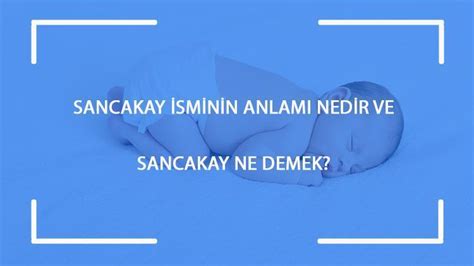 sancakay ne demek